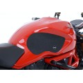 R&G Racing Traction Grips 2-Grip Kit for Ducati Monster 1100/1100 Evo '10-'14, M1200 '11-'22, M1200S/M1200R '14-'22, M797 '17-'21, M821 '14-'21